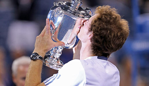 Andy Murray hat in seinem fünften Finale zum ersten Mal ein Grand-Slam-Turnier gewonnen