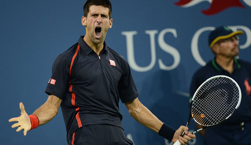 Novak Djokovic gewann ein hoch emotionales Match gegen Juan Martin Del Potro