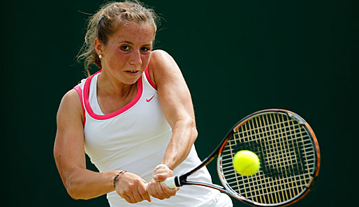 Annika Beck hat es beim WTA-Turnier in China in die zweite Runde geschafft