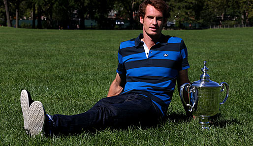 Andy Murray gewann 2012 die US Open - sein erster Grand-Slam-Titel