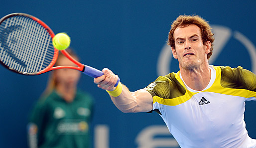Olympiasieger Andy Murray feiert in Brisbane gegen Grigor Dimitrow seinen 25. Turniersieg