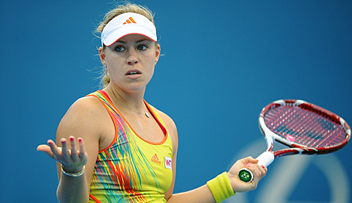 Angelique Kerber scheiterte im Halbfinale von Sydney an Dominika Cibulkova