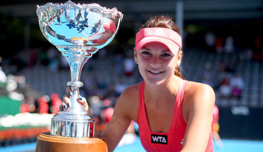 Agnieszka Radwanska hat das WTA-Turnier in Auckland gewonnen