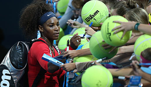 Serena Williams profitierte von Victoria Azarenkas Verletzung