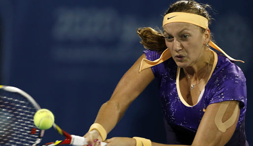 Petra Kvitova hat beim WTA-Turnier in Dubai das Finale erreicht