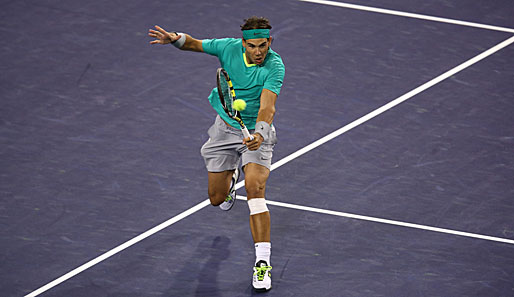 Rafael Nadal lag auf dem Massagetisch, als die Erde im südlichen Kalifornien zitterte
