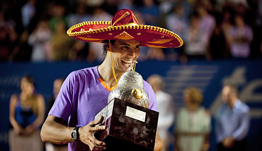 Nadal fegte Ferrer in zwei Sätzen gnadenlos vom Platz - und hatte seinen Spaß