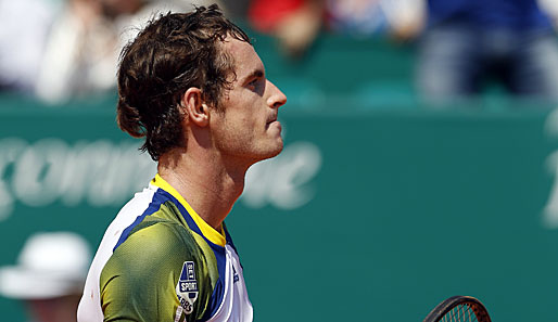Aus im Achtelfinale: Andy Murray muss die Segel in Monte Carlo streichen