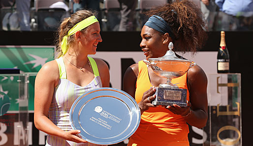 Durch den Sieg ist Serena Williams (r.) nun Top-Favoritin für den Gewinn der French Open