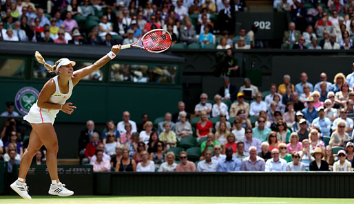 Angelique Kerber scheiterte 2012 erst im Wimbledon-Halbfinale