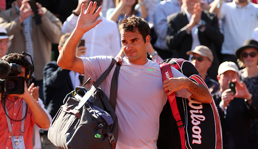 Roger Federer verpasste den Halbfinal-Einzug bei den French Open