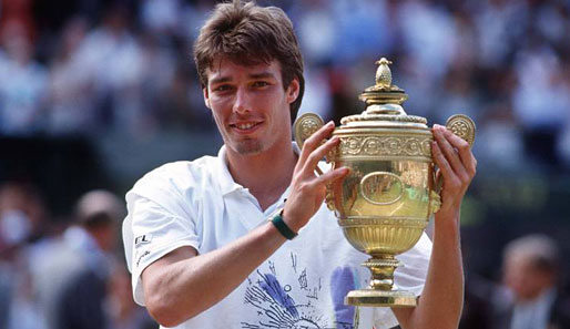 Michael Stich besiegte Boris Becker im Wimbledon-Finale 1991 6:4, 7:6, 6:4