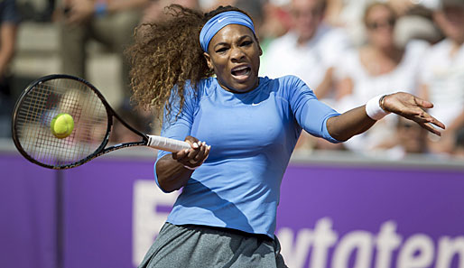 Serena Williams feierte gegen Lokalmatadorin Johanna Larsson ihren 53. Turniersieg