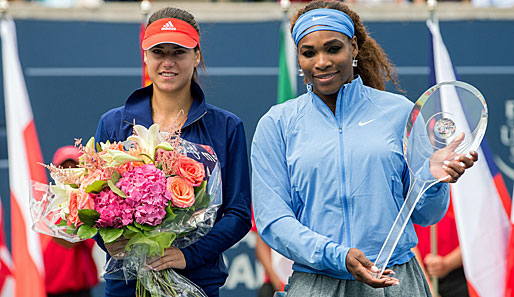 Serena Williams ließ der Rumänin Sorana Cirstea nicht den Hauch einer Chance