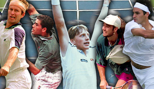 Wer ist die größte Tennis-Legende aller Zeiten? Wählt jetzt Eure Top 10!