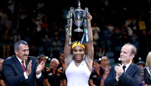 Serena Williams lag über 5000 Punkte vor der zweitplatzierten Wiktoria Asarenka