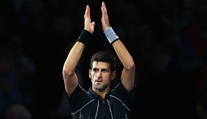Novak Djokovic steht nach zwei Spielen bereits als Gruppensieger im Halbfinale