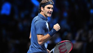 Roger Federer hat in London Juan Martin del Potro bezwungen