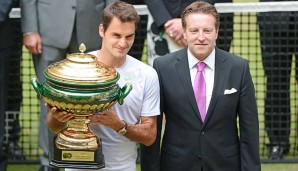 Durch die Aufwertung der Gerry-Weber-Open könnten Roger Federer noch weitere Stars folgen