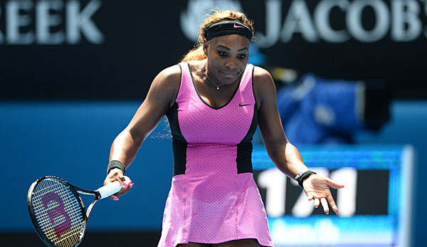 Serena Williams schied bei den Australian Open in der vierten Runde aus