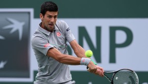 Will den Turniersieg in Indian Wells: Novak Djokovic
