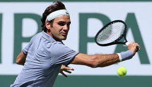 Roger Federer ist ins Finale eingezogen