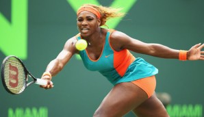 Serena Williams nahm bereits zwei Mal beim Turnier in Stuttgart teil