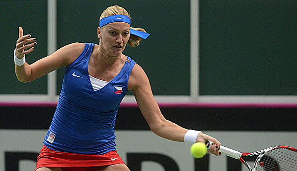 Petra Kvitkova ist die Nummer eins im tschechischen Fed-Cup-Team