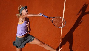 Maria Scharapowa gewann zum ersten Mal in ihrer Karriere in Madrid