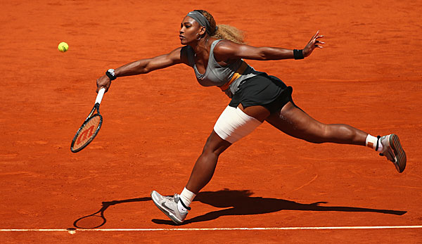 Serena Williams hat mit Oberschenkelproblemen zu kämpfen