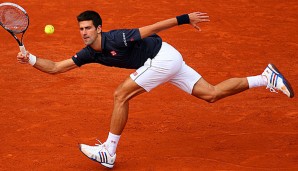 Novak Djokovic steht bei den French Open im Halbfinale