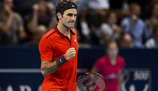 Roger Federer steht erneut im Finale