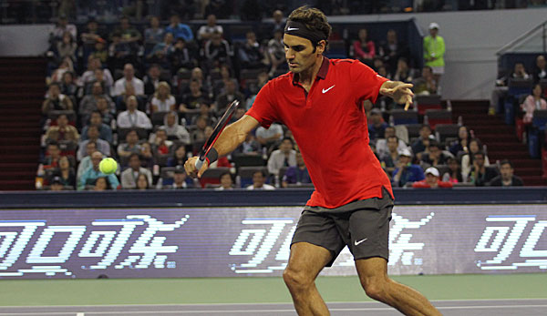 Roger Federer steht derzeit auf Rang drei der ATP-Weltrangliste