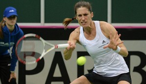 Andrea Petkovic hat das Auftaktspiel gegen Petra Kvitova verloren