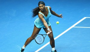 Serena Williams stand in der WTA-Weltrangliste im gesamten Jahr auf Nummer eins