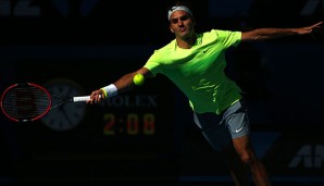 Roger Federer musste bei den Australian Open seine Koffer packen