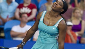Serena Williams haderte zuletzt mit der Müdigkeit und half mit Espresso nach