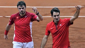 Stan Wawrinka und Roger Federer bejubelten kürzlich noch gemeinsam den Sieg im Davis Cup