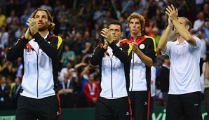 Dem deutschen Davis-Cup-Team steht ein hartes Duell mit Frankreich bevor