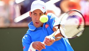 Novak Djokovic hatte mit Andy Murray keine Probleme