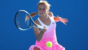 Annika Beck spielte nur in Satz eins ihr bestes Tennis