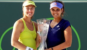 Martina Hingis und Sania Mirza sind derzeit das Nonplusultra des Frauen-Doppels