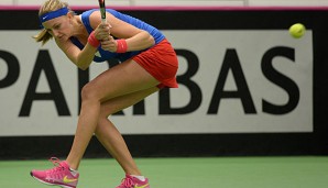 Petra Kvitova ist in Stuttgart überraschend in der ersten Runde ausgeschieden