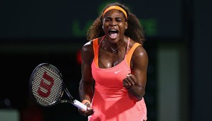 Serena Williams darf sich auf eine Siegprämie von rund 900.000 Dollar freuen