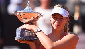 Ihr Triumph in Rom ließ Maria Sharapova in der Weltrangliste klettern