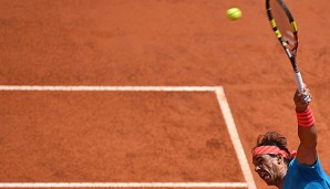 Rafa Nadal ist in Rom als erster Spieler ins Viertelfinale eingezogen