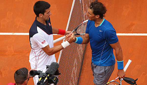 Novak Djokovic und Rafael Nadal könnten in Paris schon im Viertelfinale aufeinander treffen