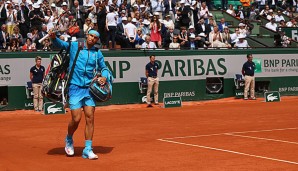 Rafael Nadal scheiterte bei den French Open an Novak Djokovic