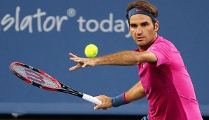 Mit totalem Fokus will Roger Federer seinen sechsten Titel in Flushing Meadows einfahren