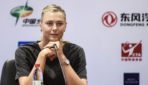 Maria Sharapova war drei Monate verletzt